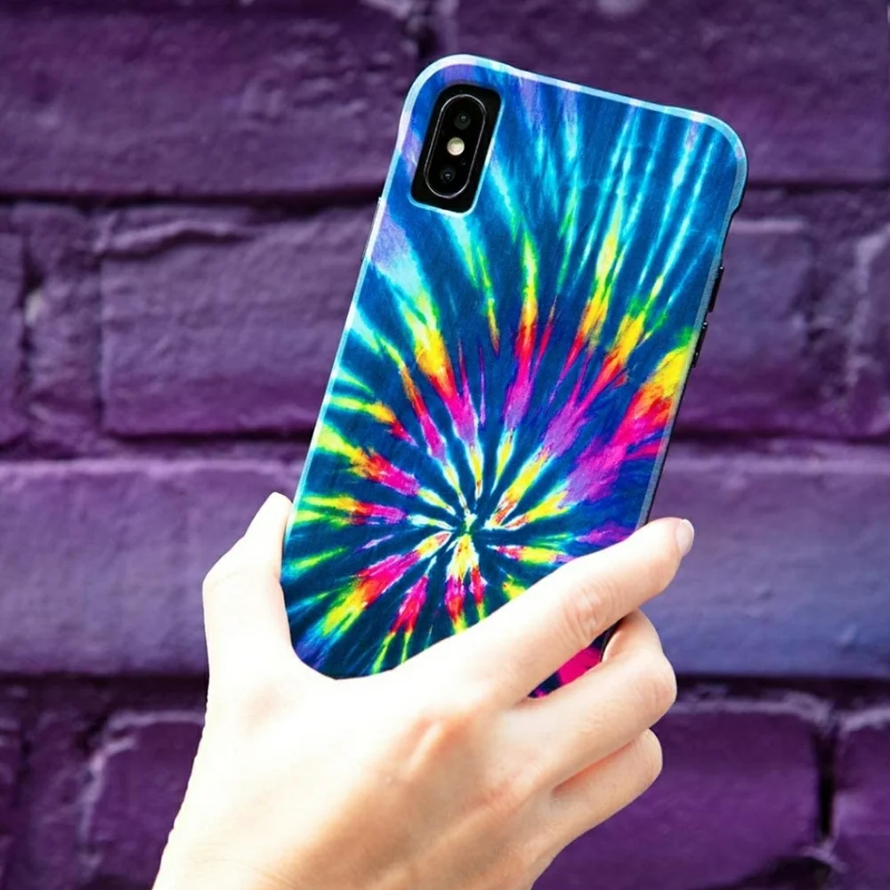 Case-Mate DIY Rainbow Tie Dye iPhone X/Xs/XS Max & XR NEW!